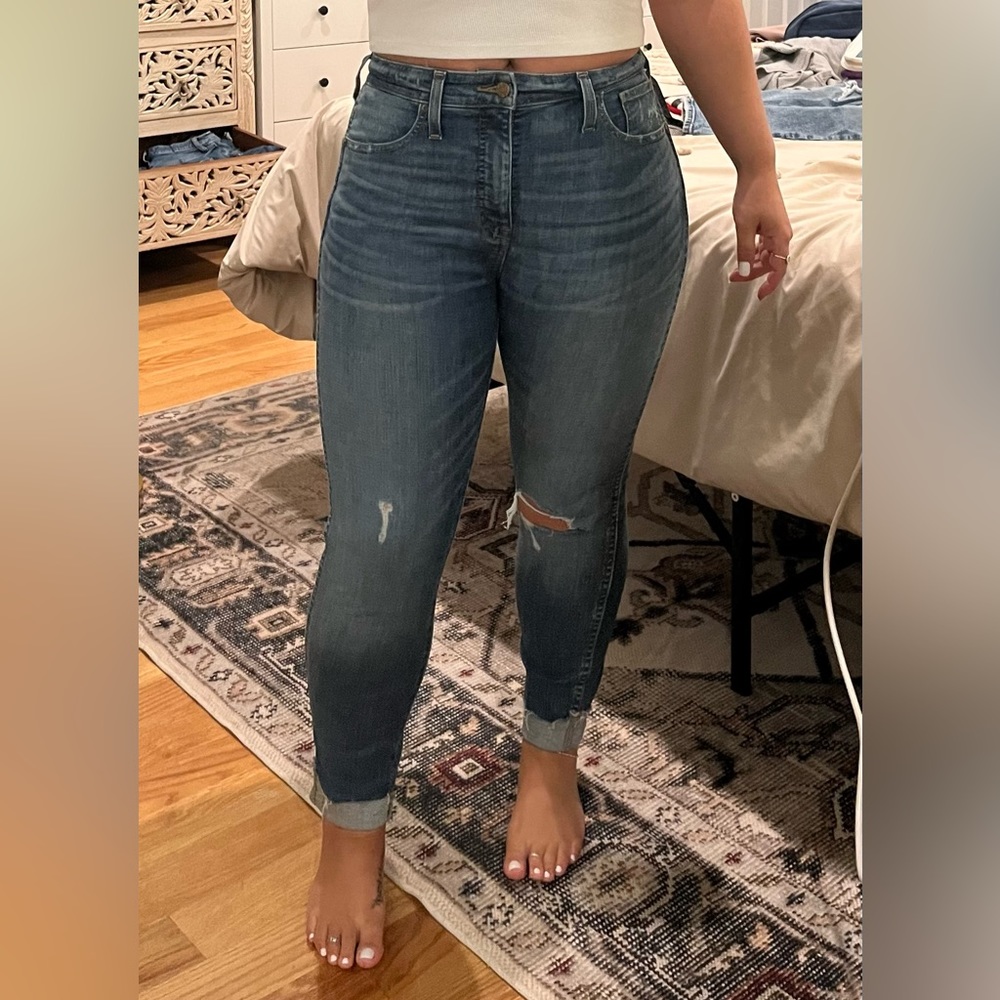 Madewell High Rise Curvy Skinny Jeans